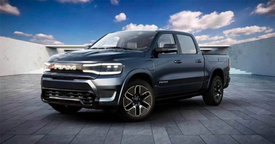 Подробности электрического пикапа Ram 1500 REV